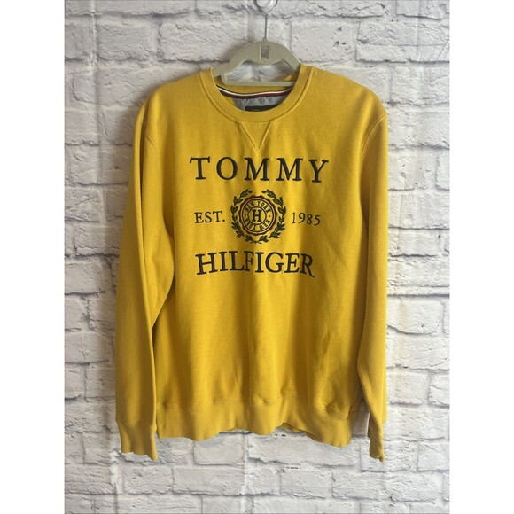 Tommy Hilfiger Men’s Casual Embroidered Pullover Crewneck  Sweatshirt Size XL - Picture 7 of 7